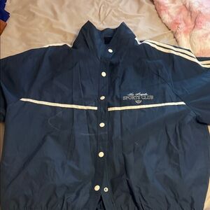 Men's Navy Sports Club Jacket